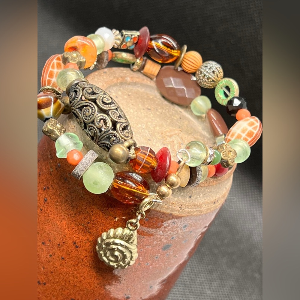 Artisan Handmade boho bracelet Leola Jewelry